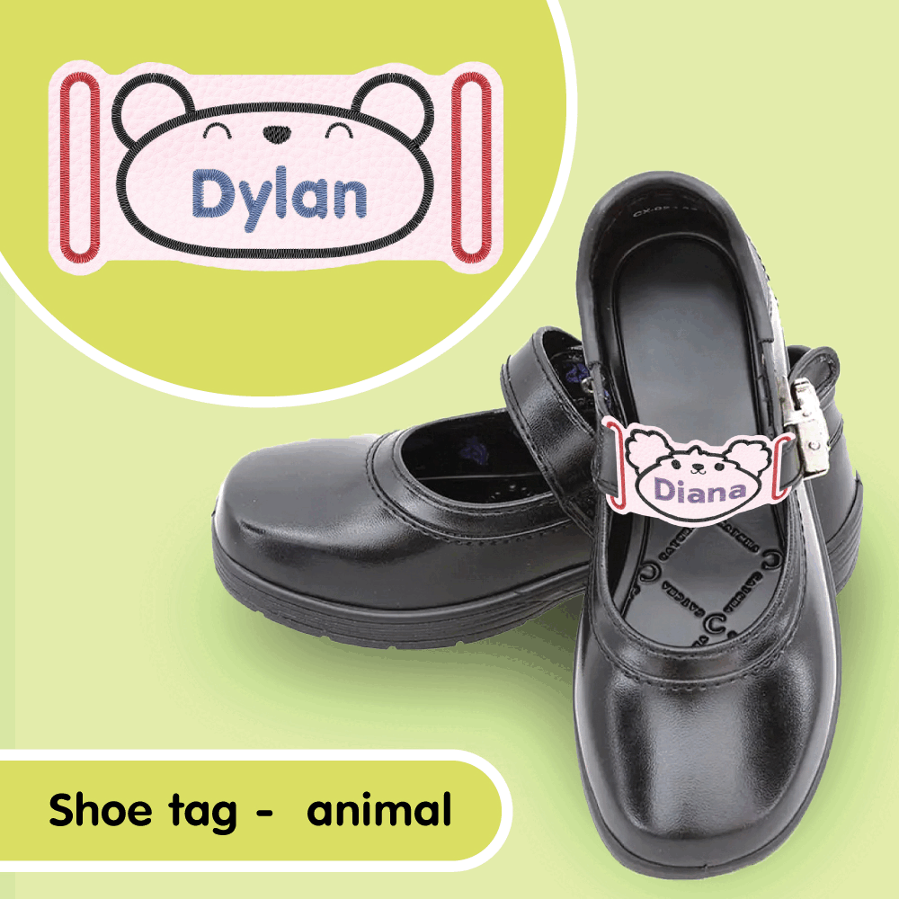 (ไทย)Shoe tag รองเท้าผู้หญิง - animal